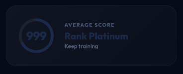 Muscle Ranking screen